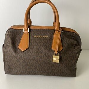 Michael Kors Hayes Large Duffle Satchel